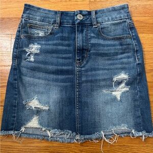 American Eagle High-Rise Jean Skirt | Size 2